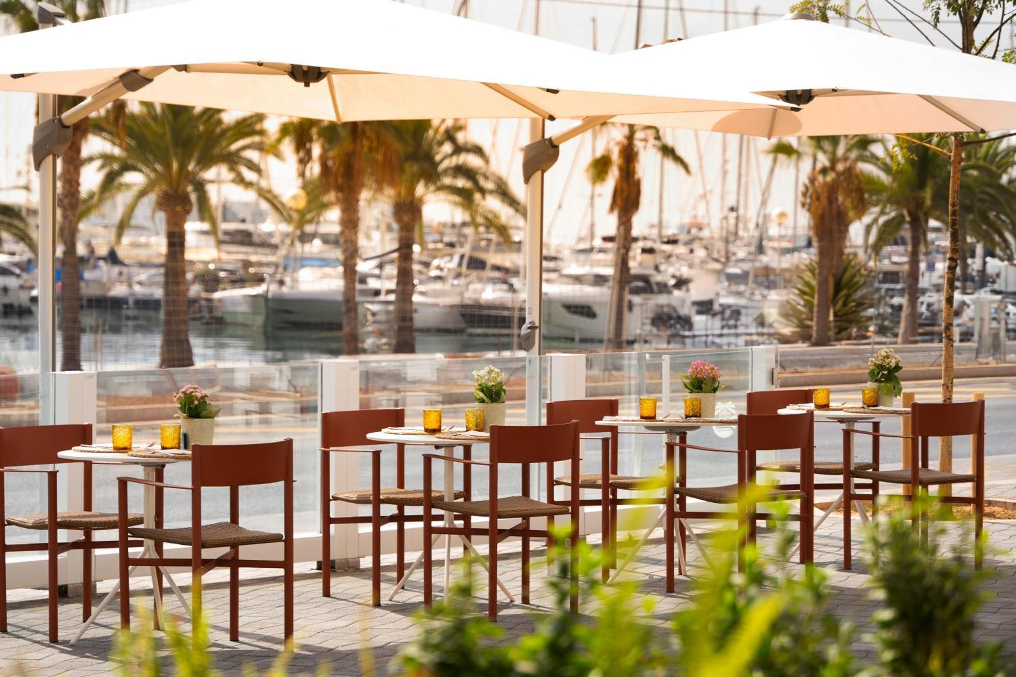 Melia Palma Marina Hotel Exterior photo Restaurant